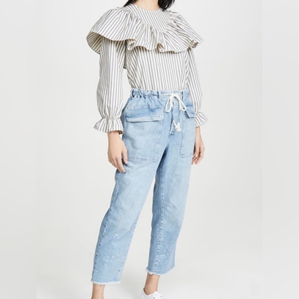 Free People City Slouch Jeans NWOT